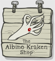 The Albino Kraken Shop on Etsy